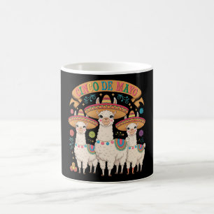 Llama lustige Cinco De Mayo Fiesta-Party Kaffeetasse
