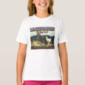LLAMA - MACHU PICCHU PERU T-Shirt (Vorderseite)