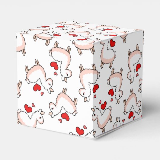 Llama Madness Geschenkschachtel (Rückseite)