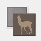 Llama Magnet (Vorderseite/Rückseite)