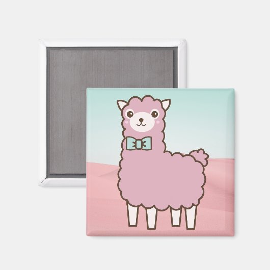 Llama Magnet (Vorderseite/Rückseite)