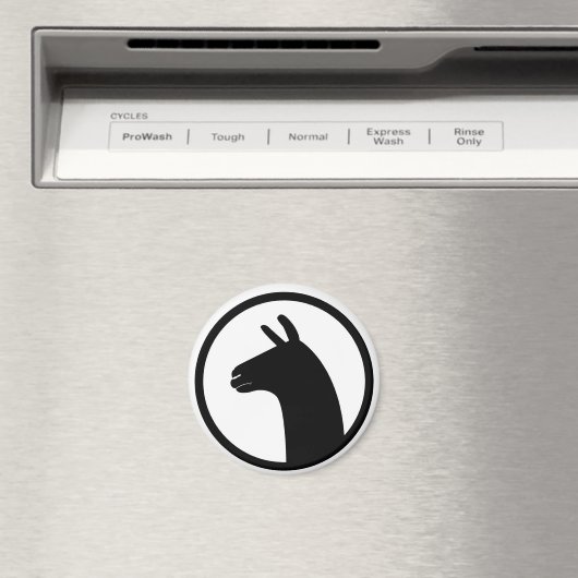Llama Magnet - Smooth (In Situ (Geschirrspüler))