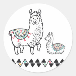 Llama Mama Sticker