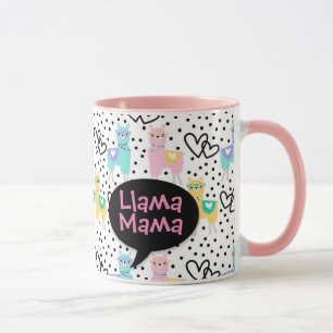Llama Mama, Tasse, Muttertag, Geschenk Tasse