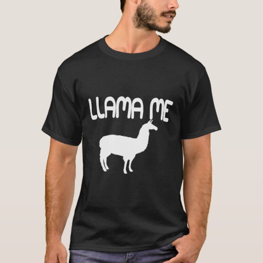 Llama Me nenne mich Trendy T-Shirt (Vorderseite)