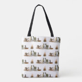 Llama Meadow All Over Print Bag (Farbe auswählen) Tasche (Rückseite)