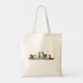 Llama Meadow Bag Tragetasche (Rückseite)