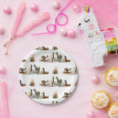 Llama Meadow Paper Plate Pappteller (Party)