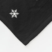 Llama Merry Christmas Kids Funny Llama Christmas L Fleecedecke (Ecke)