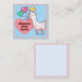 Llama Mitteilungskarte (Vorne/Hinten)