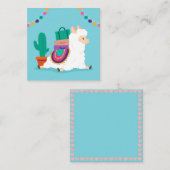 Llama Mitteilungskarte (Vorne/Hinten)