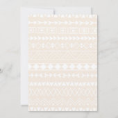 Llama Momma- Niedlich, Baby Girl Dusche Einladung (Rückseite)