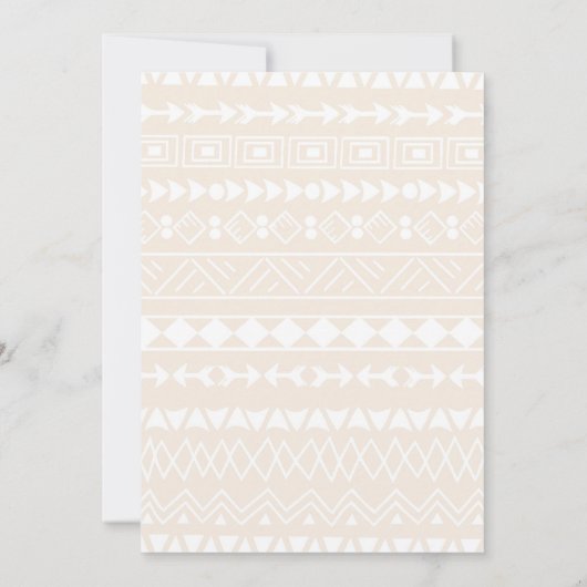 Llama Momma- Niedlich, Baby Girl Dusche Einladung (Rückseite)