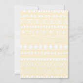 Llama Momma- Niedlich, Baby Girl Shower Einladung (Rückseite)