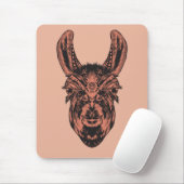 Llama Mousepad (Mit Mouse)