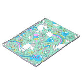 Llama-Muster 2 Notizblock (Linke Seite)