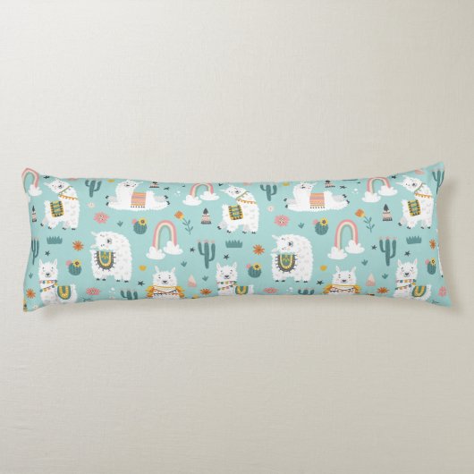 Llama Muster Kissen (Rückseite)