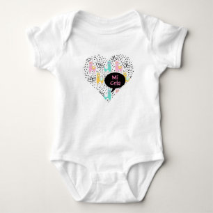 Llama, My Baby Llama, Mi Cria, Baby Bodysuit Strampler