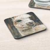 Llama Nah hoch Getränkeuntersetzer (Linke Seite)