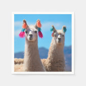 Llama Napkins Serviette (Vorderseite)