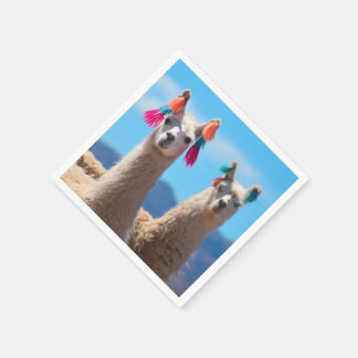 Llama Napkins Serviette