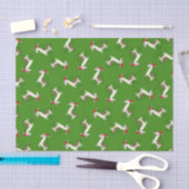 Llama Niedlich Funny Christmas Holiday Seidenpapier (Handwerk)