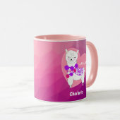 Llama Niedlich Personalisiert Tasse (VorderseiteRechts)