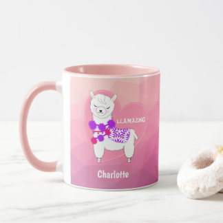 Llama Niedlich Personalisiert Tasse