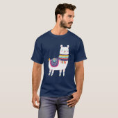 Llama Niedlich T-Shirt (Vorne ganz)