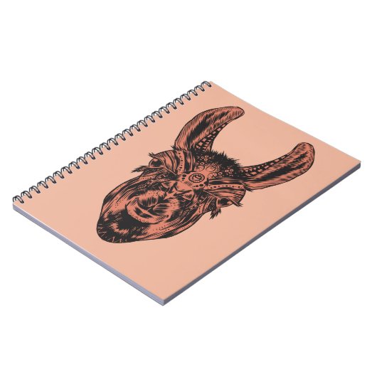 Llama Notizblock (Linke Seite)