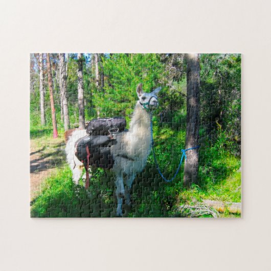 Llama Pack Idaho. Puzzle (Horizontal)