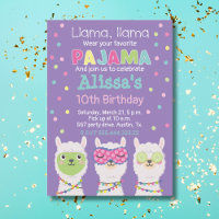Llama pajama Party, Wellness-Center Party
