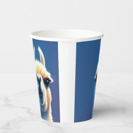 Llama Pappbecher (Rechts)
