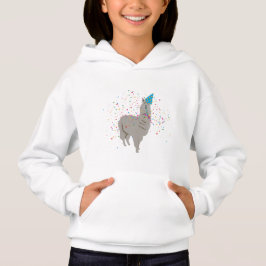 Llama Partying - Tiere mit Party Hoodie