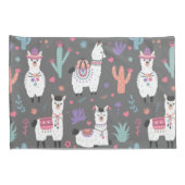 Llama Pattern Kissenbezug (Rückseite-Rechts)