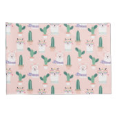 Llama Pattern Pillow Case Kissenbezug (Rückseite-Rechts)