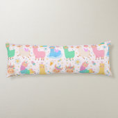 Llama Pattern Seitenschläferkissen (Rückseite)