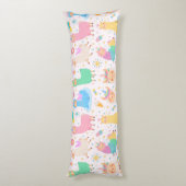 Llama Pattern Seitenschläferkissen (Rückseite (Vertikal))