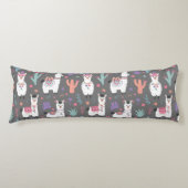 Llama Pattern Seitenschläferkissen (Vorderseite)