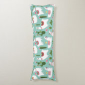 Llama Pattern Seitenschläferkissen (Vorderseite Vertikal)