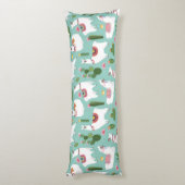 Llama Pattern Seitenschläferkissen (Rückseite (Vertikal))