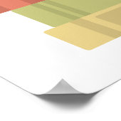 Llama personalisierter Druck Poster (Ecke)