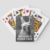 Llama Poker Face Spielkarten (Rückseite)