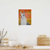 Llama Poster (Küche)