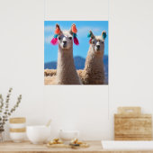 Llama Poster Art (Küche)