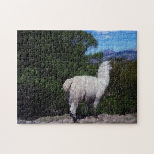 Llama Queen Puzzle (Horizontal)