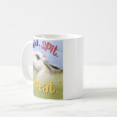 LLAMA QUOTE KAFFEETASSE (Vorderseite Links)