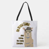 LLAMA QUOTE STIL TASCHE (Vorderseite)