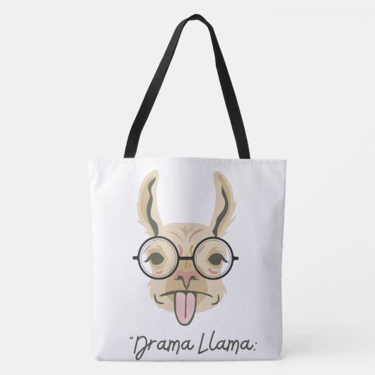 LLAMA QUOTE STIL TASCHE (Vorderseite)
