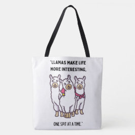 LLAMA QUOTE STIL TASCHE